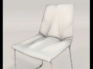 contemporary design dining set 2 3D Model
