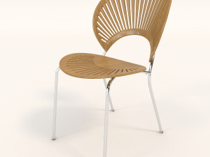 contemporary design table and chair set 9 3D Model
