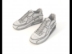sport shoes Model 3D