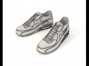 sport shoes Model 3D