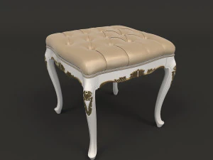 european style dressing table 3 3D Model