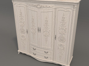 classic wardrobe 2 Modelo 3D