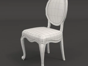 european style dinning table 3 3D Model