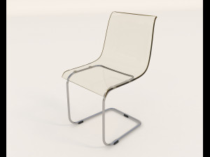 contemporary design table and chair set 11 3D Модель