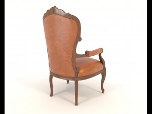 european style dinning table 4 3D Model