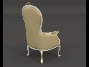 european style dinning table 5 3D Model