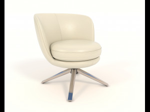 contemporary design armchair set 11 3D Model