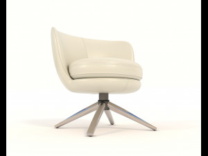 contemporary design armchair set 11 3D Model