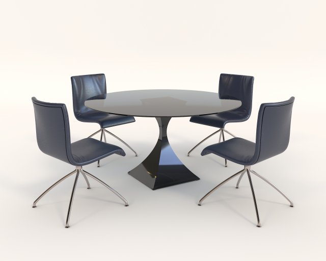contemporary design armchair set 12 Modelo 3D .c4d .max .obj .3ds .fbx .stl .blend 