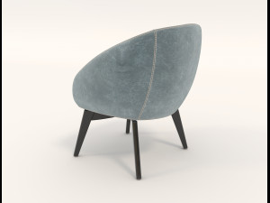 coffee table and chairs 3D Модель