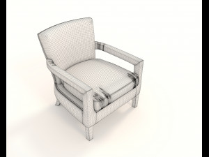 coffee table and chairs 2 3D मॉडल