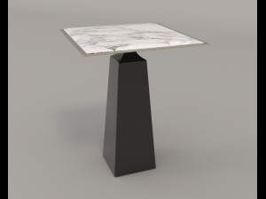 coffee table and chairs 3 Model 3D