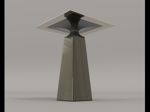 coffee table and chairs 3 Model 3D