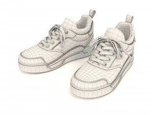 shoes collection 8 3D Model