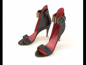 women shoes 6 Model 3D