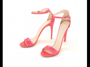 women shoes 6 Model 3D
