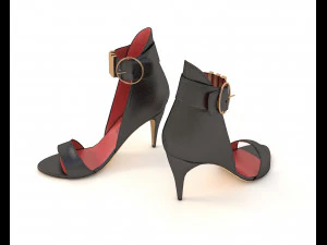 women shoes 6 3D Model