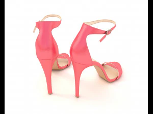 women shoes 6 3D Model