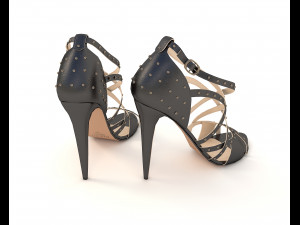 women shoes 6 Model 3D