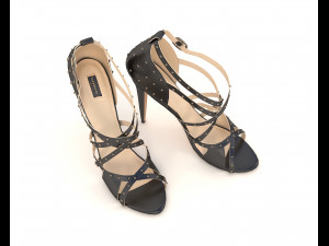 women shoes 6 Model 3D