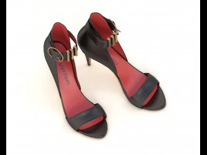 women shoes 6 3D Model