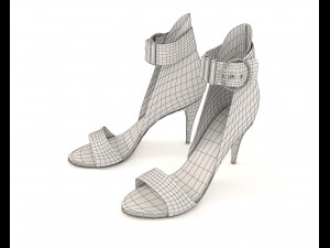 women shoes 6 Model 3D