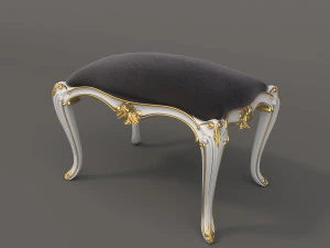 european style dressing table 6 3D Model