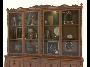 classic european style cabinet Modelo 3D