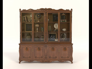 classic european style cabinet Modelo 3D