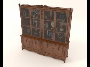 classic european style cabinet Modelo 3D