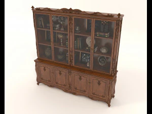 classic european style cabinet 3D Model