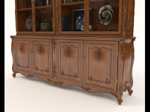 classic european style cabinet Modelo 3D