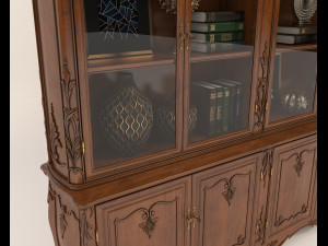 classic european style cabinet Modelo 3D