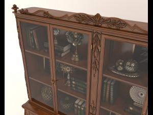 classic european style cabinet Modelo 3D