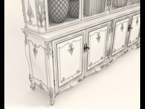 classic european style cabinet 3D Model
