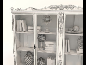 classic european style cabinet Modelo 3D