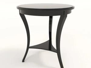 coffee table and chairs 5 3D Model