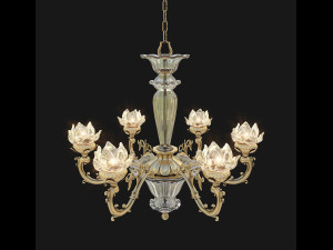 classic chandelier Modelo 3D