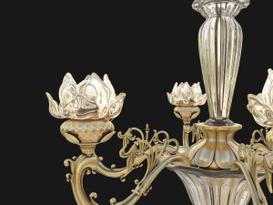 classic chandelier Modelo 3D
