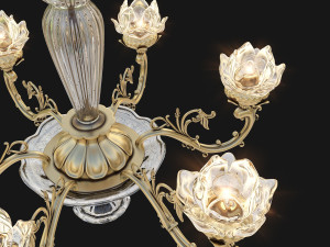 classic chandelier Modelo 3D