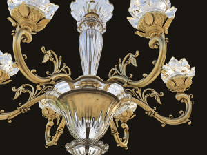 classic chandelier Modelo 3D