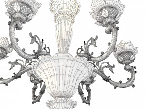 classic chandelier Modelo 3D