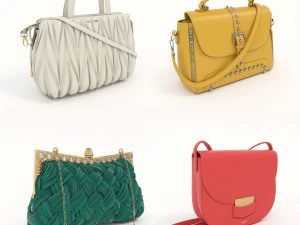 bolsa feminina da moda Modelo 3D