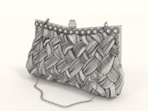 fashion women handbag 3D Модель