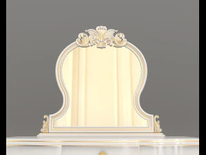 european style dressing table 7 3D Model