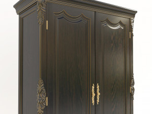 classic european style cabinet 2 3D Модель