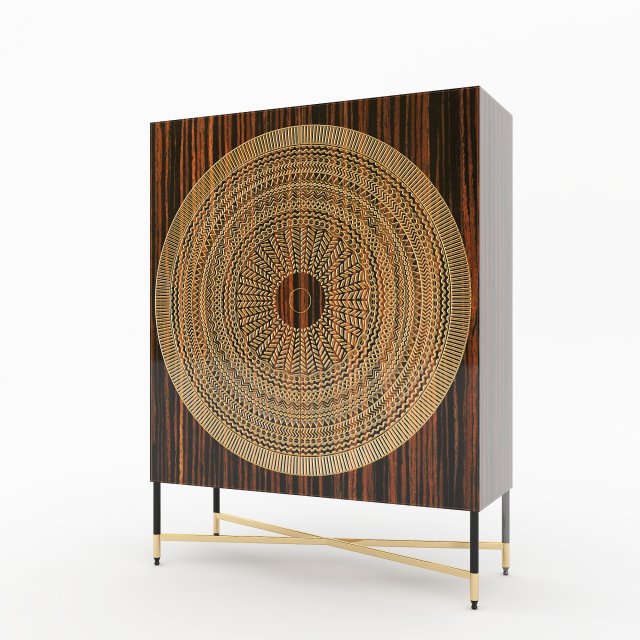 cabinet and decorations 6 Model 3D .c4d .max .obj .3ds .fbx .stl .blend 