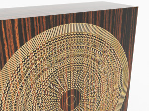 cabinet and decorations 6 Model 3D