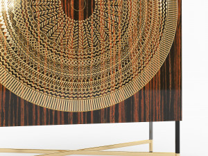 cabinet and decorations 6 Model 3D