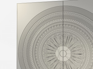 cabinet and decorations 6 Model 3D